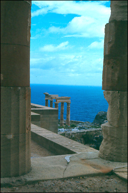 Lindos Temple, Rhodes 