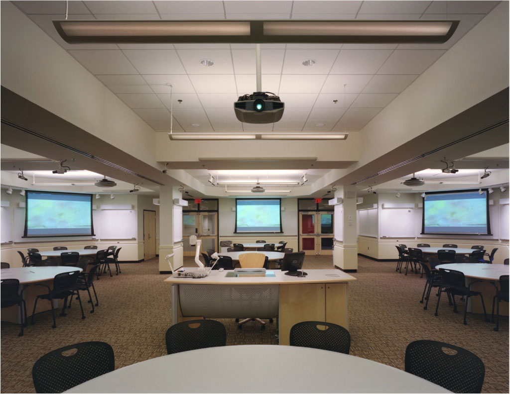 photo of MIT active classroom